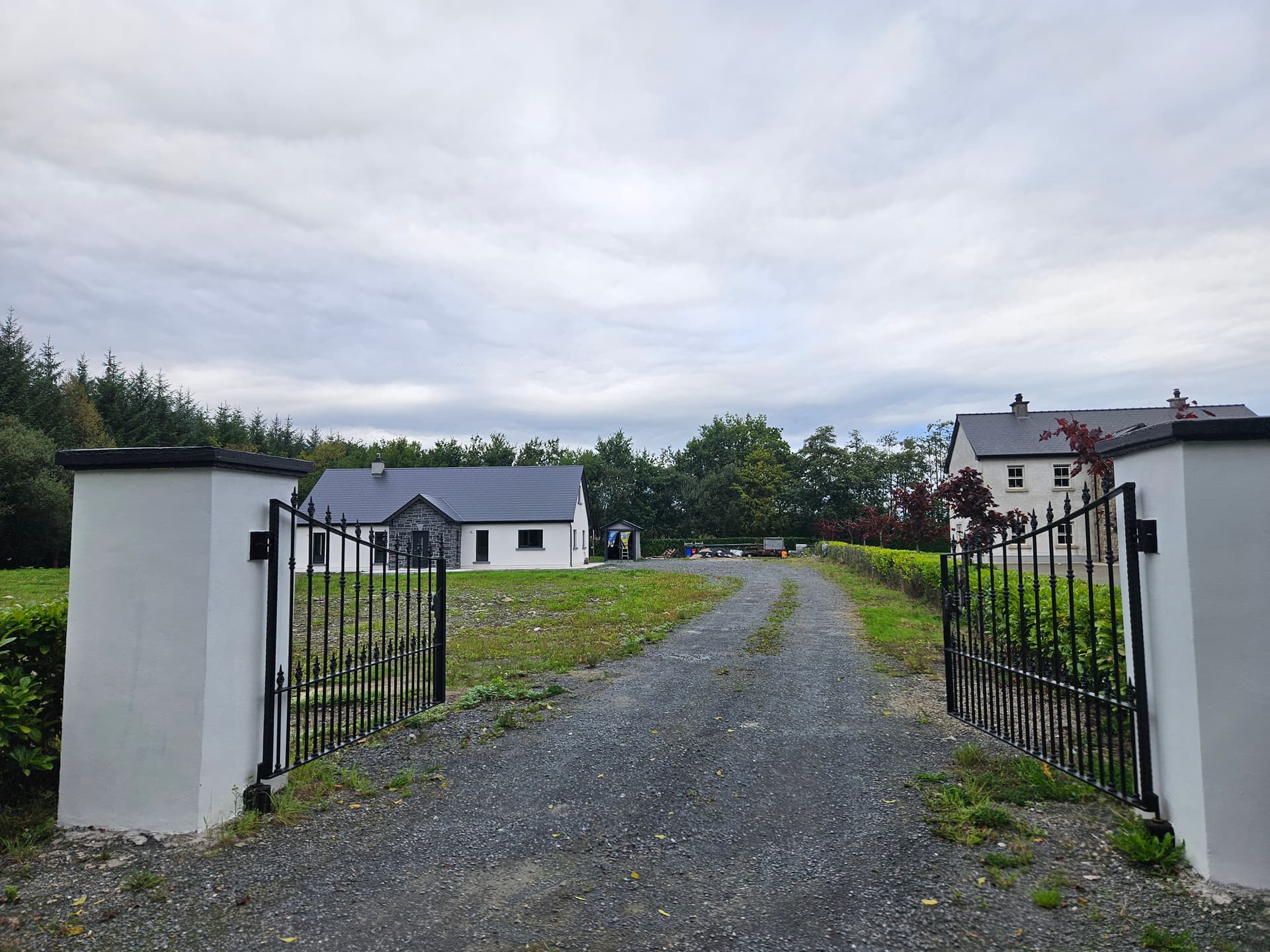Newly build bungalow on private site